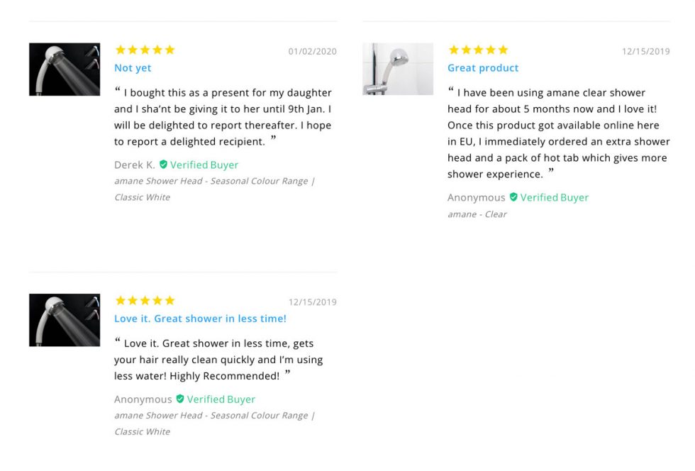 Official Site Amane Shower Heads amane Heavenly Rain The World’s